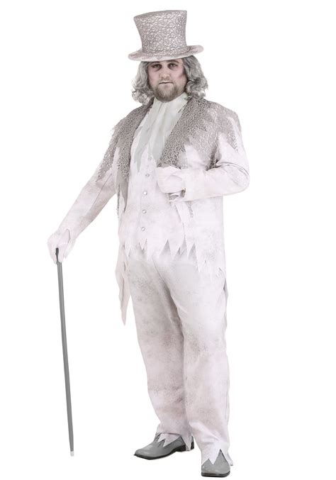 Plus Size Victorian Ghost Costume For Men