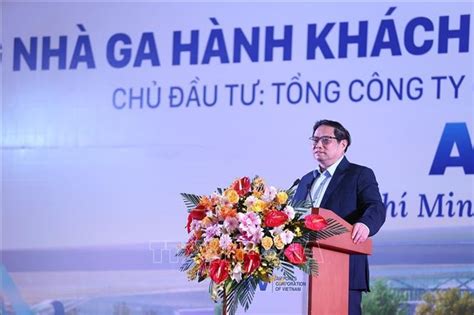 Pm Attends Groundbreaking Ceremony Of Tan Son Nhat Airports New