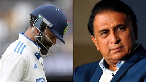 Sunil Gavaskar Virat Kohli Needs To Look At Sachin Tendulkar S In