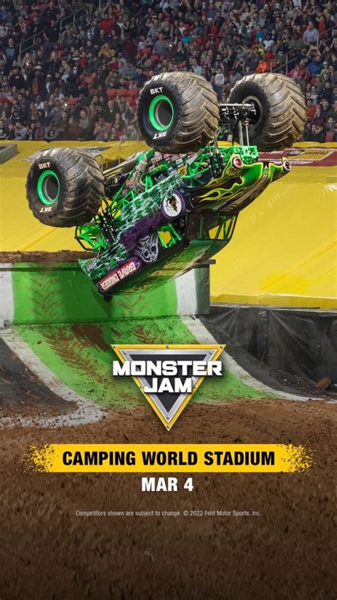 Monster Jam Camping World Stadium – March 4, 2023 - Florida's Family Fun