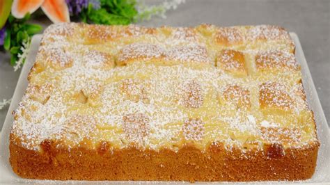 Apfelkuchen der in Ihrem Mund schmilzt Der berühmte Kuchen der