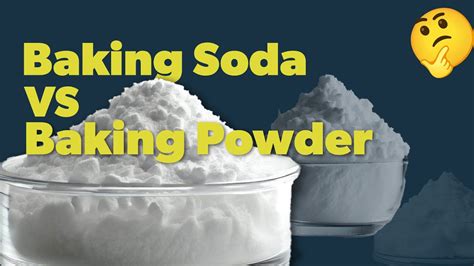 The Difference Between Baking Soda And Baking Powder Explained Youtube