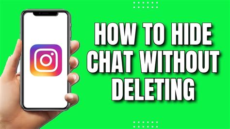 How To Hide Instagram Chat Without Deleting 2023 Youtube