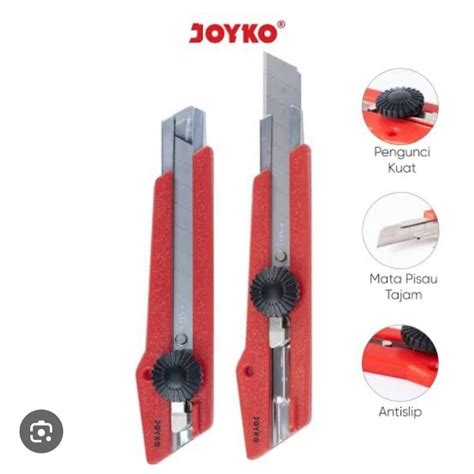 Jual Cutter Joyko L Cu Pcs Dijual Satuan Shopee Indonesia