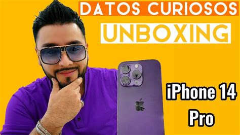 Unboxing y Primeras Impresiones del iPhone 14 Pro Morado en Español