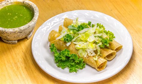 Arriba Imagen Receta De Tacos Dorados De Carne Deshebrada Abzlocal Mx