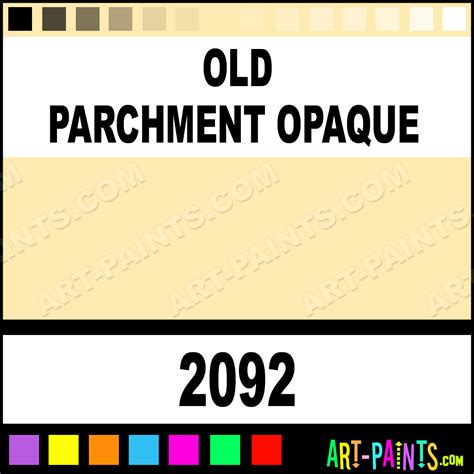 Old Parchment Opaque Delta Acrylic Paints - 2092 - Old Parchment Opaque Paint, Old Parchment ...