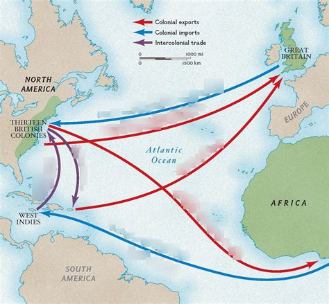 History ~ Triangular Trade Diagram | Quizlet