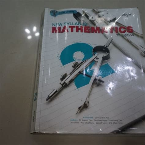 Jual Buku New Syllabus MATHEMATICS 2 7th Edition By Shinglee Kota