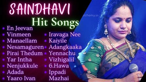 Saindhavi Tamil Hit Songs Saindhavi Songs Saindhavi Gvprakash