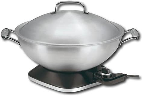 Best Buy Cuisinart Electric Wok Stainless Steel WOK 703