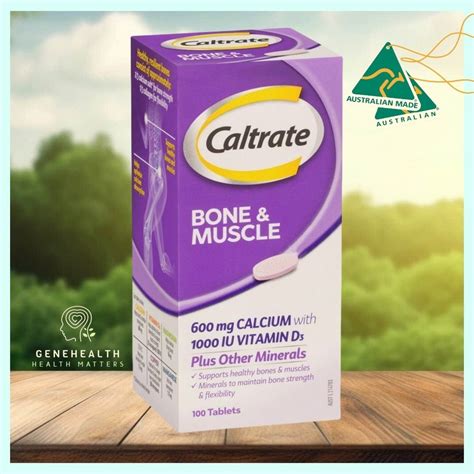 [aus Direct Import] Caltrate 600 Bone And Muscle 60 100 Tablets