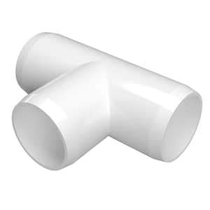 Formufit In Furniture Grade Pvc External Flat End Cap In White