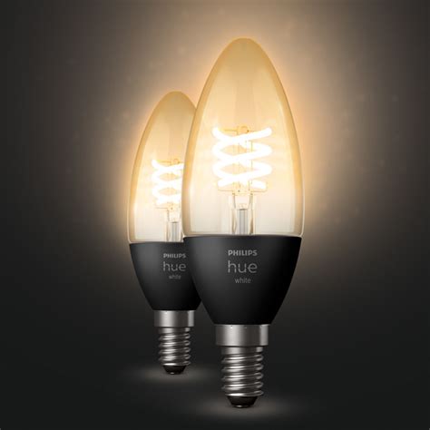 Philips Hue świeca Led Filament White E14 4 5w 2 Lampy Pl