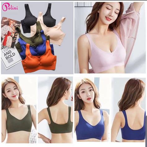 Jual BEE BRA BH SPORT POLINI PAKAIAN DALAM WANITA BRA JOGGING