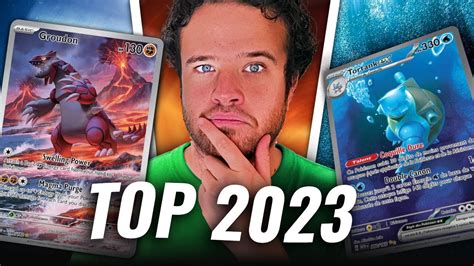 TOP 10 des plus BELLES cartes Pokémon de l année 2023 classement avis