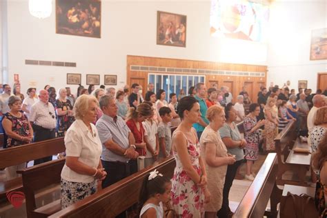 Celebración de la festividad de la Virgen del Coromoto con miembros de