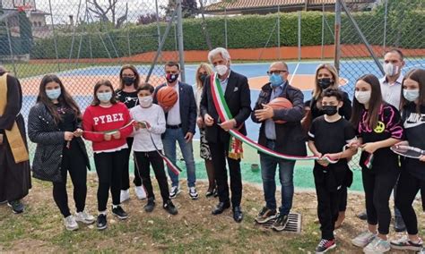 Macerata Palestra A Cielo Aperto Inaugurato Il Nuovo Campo Da