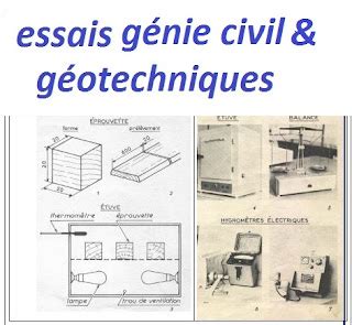 Les Essais De Laboratoire Genie Civil Et Essais G Otechnique Pdf