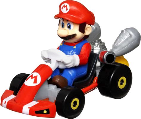 Hot Wheels Mario Kart Collection Of 1 64 Scale Die Cast Replica Vehicles Toy Collectibles