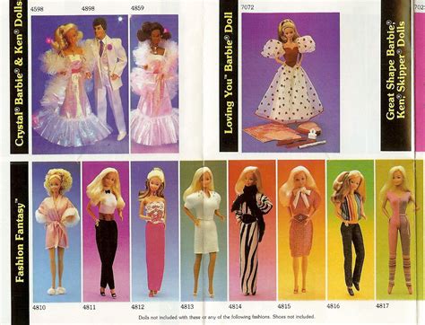 1984 Barbie World Of Fashion Booklet In 2022 Barbie World World Of