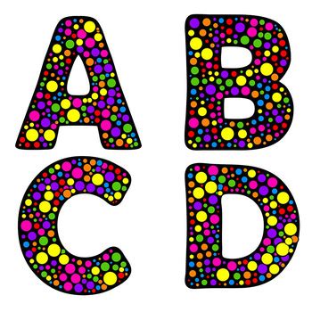 Bubble Letter Clipart at GetDrawings | Free download