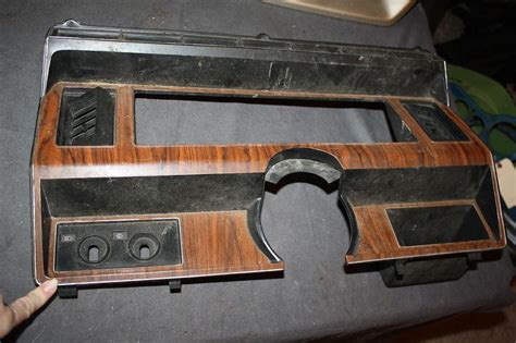 Purchase 1980 1986 Ford Truck Bronco Instrument Cluster Bezel Woodgrain