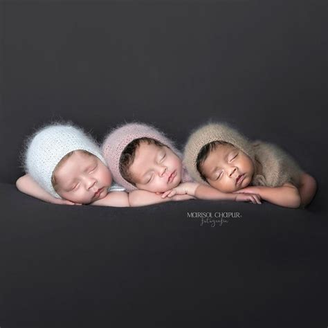 Newborn triplets photo shoot | Newborn baby photography, Newborn baby ...