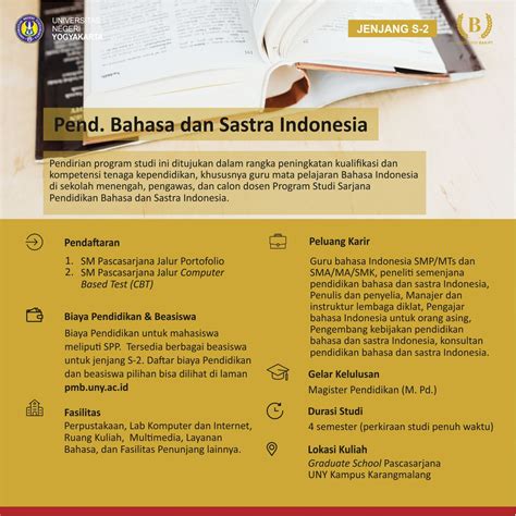 S Pendidikan Bahasa Dan Sastra Indonesia Pmb Uny