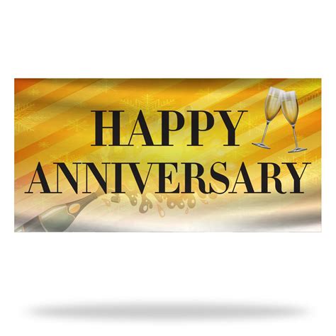 Anniversary Flags And Banners Design 01 Free Customization Lush Banners