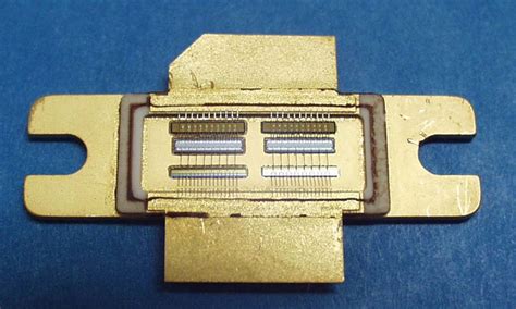 Photograph Of Ldmos Microwave Transistor Courtesy Of Freescale