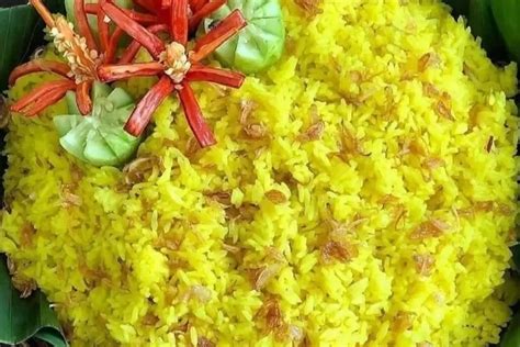 Resep Nasi Kuning Gurih Dan Praktis Cara Membuatnya Koran Saku