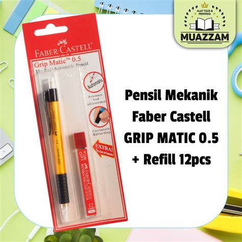 Jual Faber Castell Pensil Mekanik Grip Matic Refill Pcs