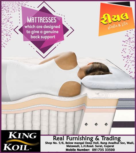 King Koil Mattress are designed to give a genuine back support! Give ...