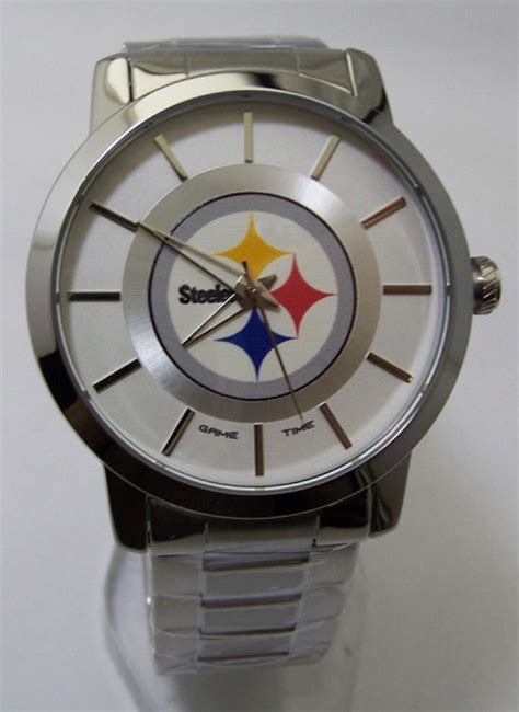 Pittsburgh Steelers Watch Mens Competitor Series Nfl Wristwatch New