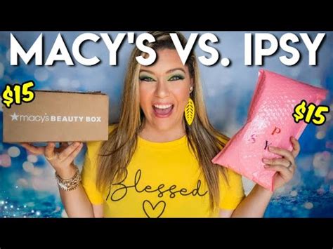 Ipsy Glam Bag Vs Macy S Beauty Box September 2023 WHICH BEAUTY BOX