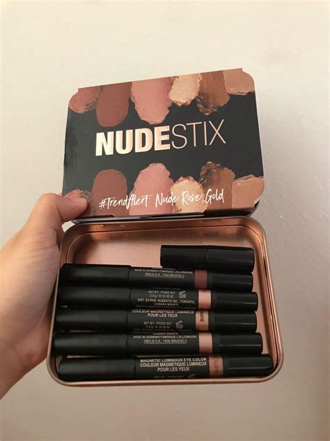 Nudestix Nude Rose Gold Eye Palette Beauty Personal Care Face