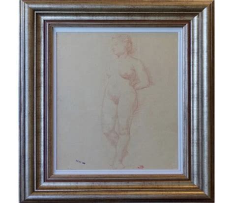 Sanguine Nude Drawing By Aristide Maillol On Artnet