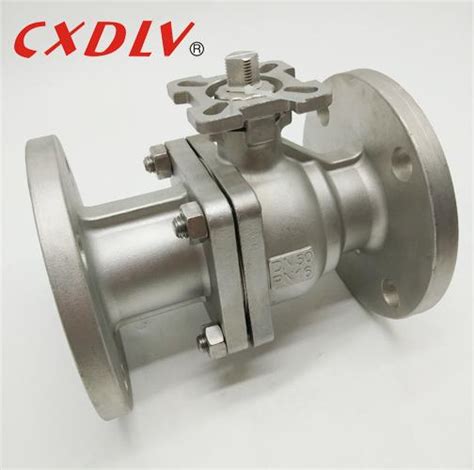 Class 150lb Cf8 Stainless Steel Flanged Ball Valve 2 Inch Operating By