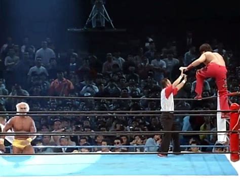 Historia Del Wrestling Hulk Hogan Vs The Great Muta Njpw