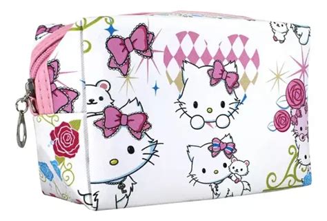 Cosmetiquera Ovalado Hello Kitty Organizador Sanrio Miniso Meses Sin