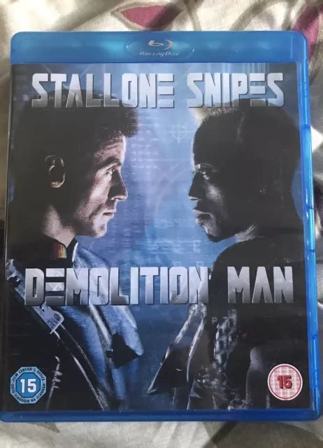 Demolition Man 1993 Blu Ray Sylvester Stallone Wesley Snipes Sandra