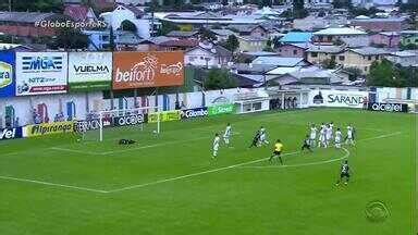 Globo Esporte RS Prêmio Bucha gol de Pará Veranópolis 2x1