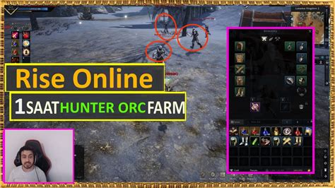 Saat Hunter Orc Rise Online Farm Youtube