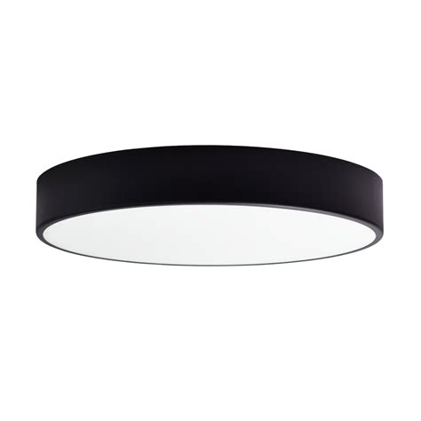 Lampa Sufitowa Plafon Led Cleo Czarny W Cm