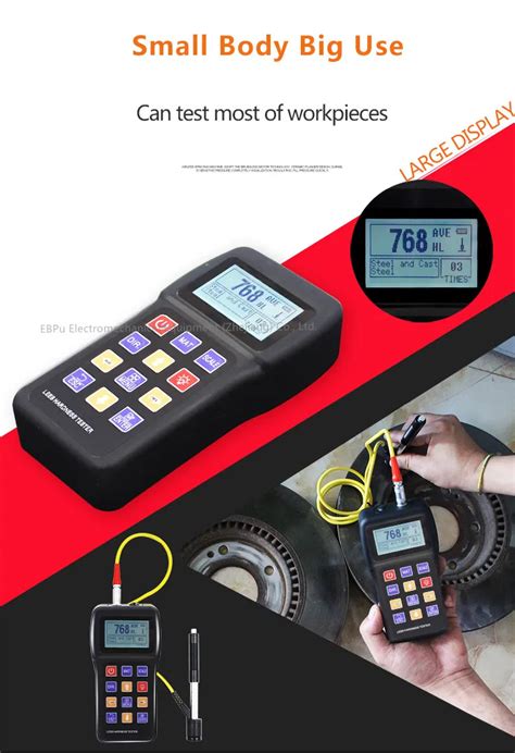 Degree Portable Hardness Tester For Large Scale Work Piece