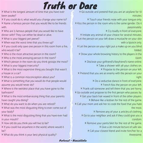 Truth Or Dare Over The Phone With Your Boyfriend Truth Or Dare Faq