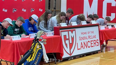 General Mclane Signing Day Interviews