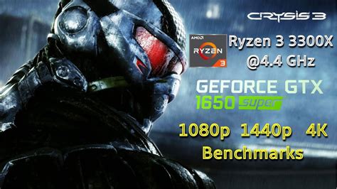 Ryzen X Gtx Super Crysis Gameplay Benchmarks Youtube