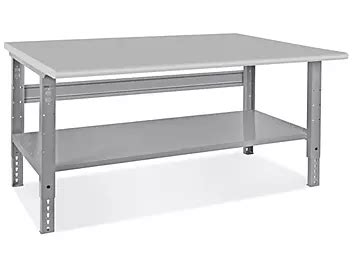 Jumbo Industrial Packing Table - 72 x 48", Laminate Top H-4988-LAM - Uline